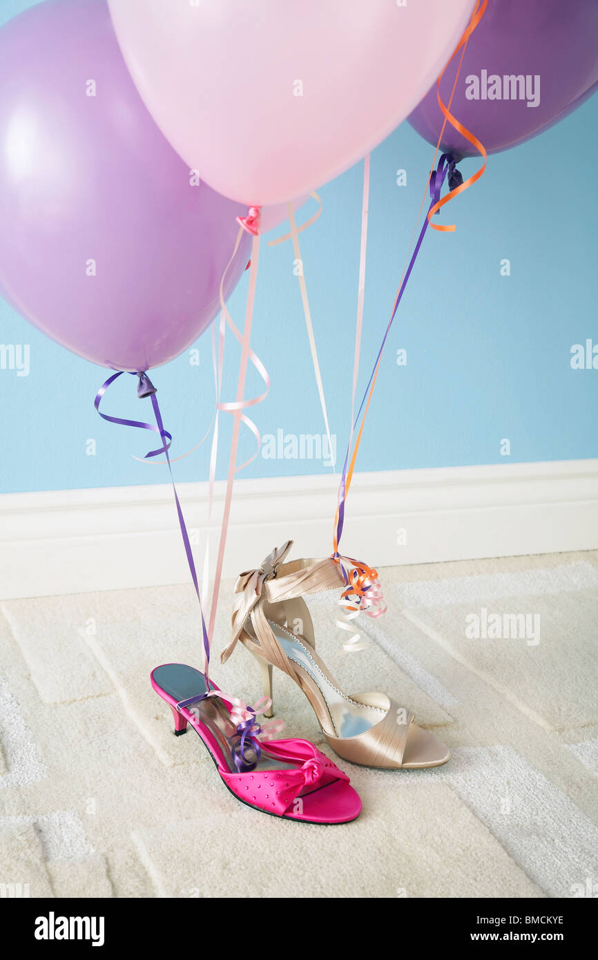 Tied up heels hi-res stock photography and images - Alamy