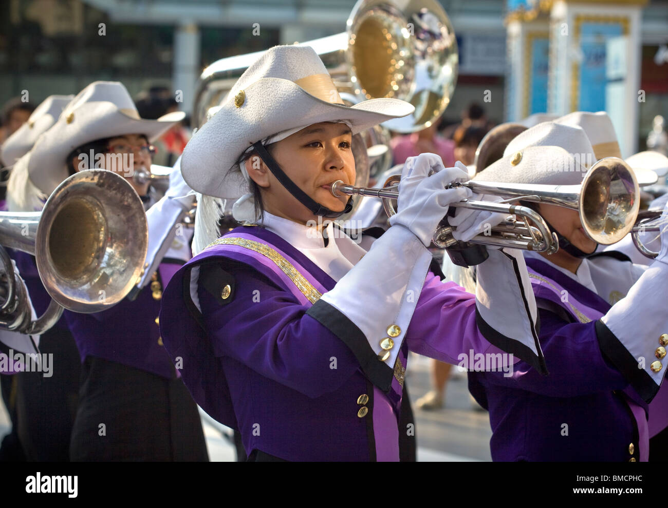 Marching band trumpet hires stock photography and images Alamy