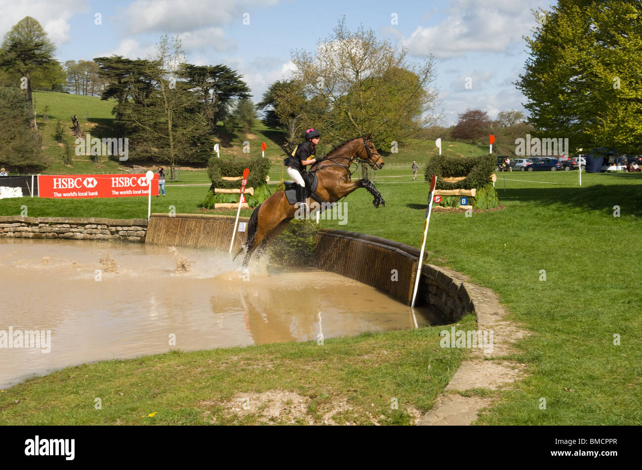 Horse Jumping Eventing Cross Country High Resolution Stock Photography