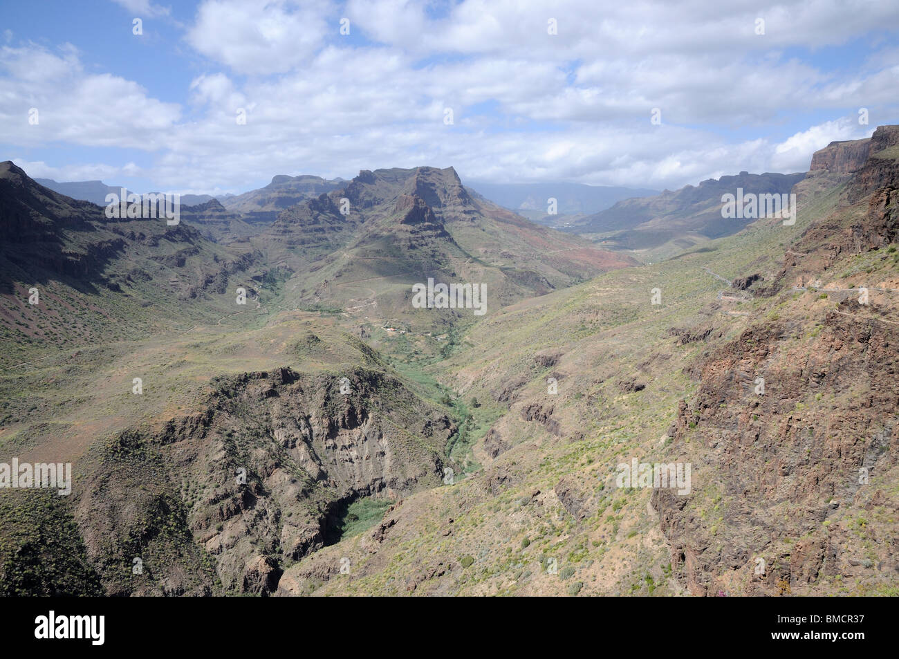 Beautiful landscape on the Grand Canary Island, Spain Stock Photo