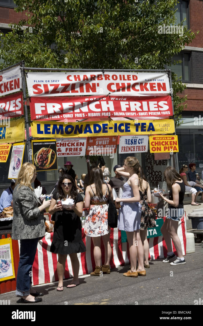 International Food Fair in New York City Stock Photo Alamy