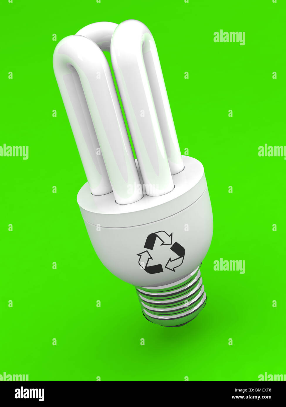 energy saver light, recycle power Stock Photo Alamy