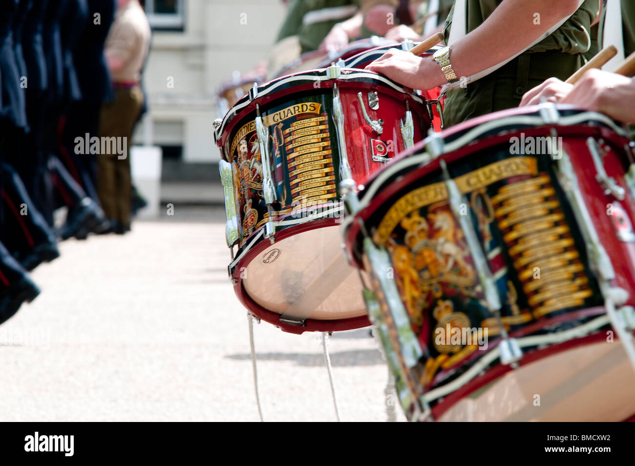 Marching band drum hires stock photography and images Alamy
