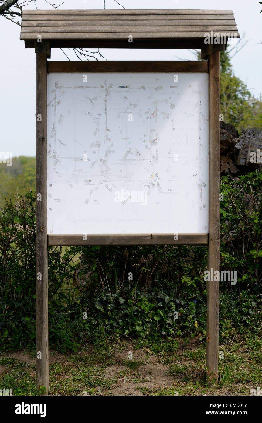 Stock photo of a blank "you are here" map board. Stock Photo