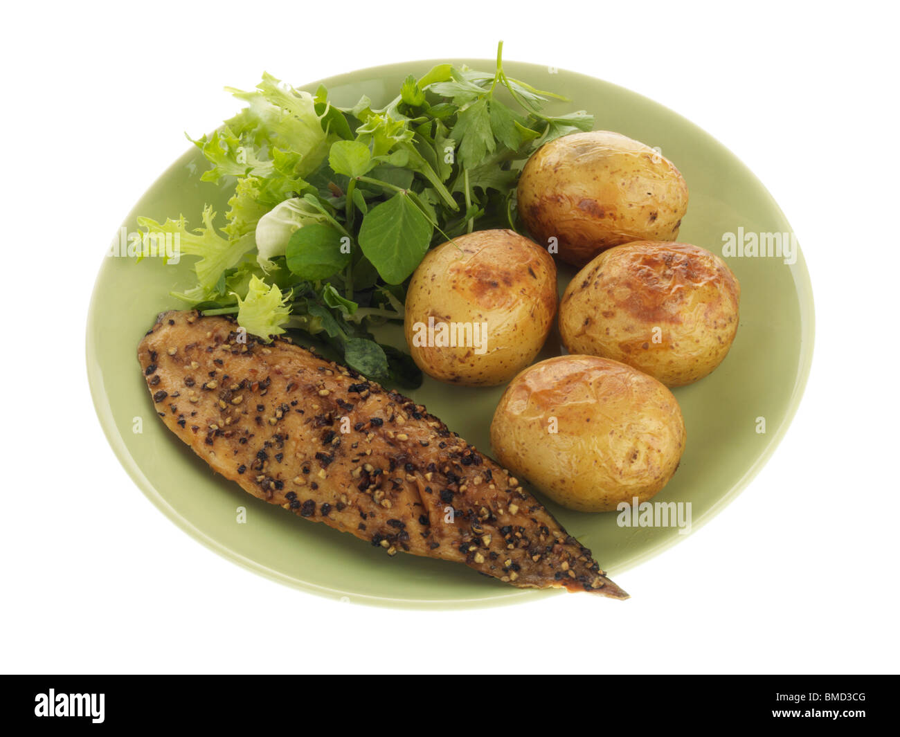 Peppered Mackerel Fillet Stock Photo Alamy