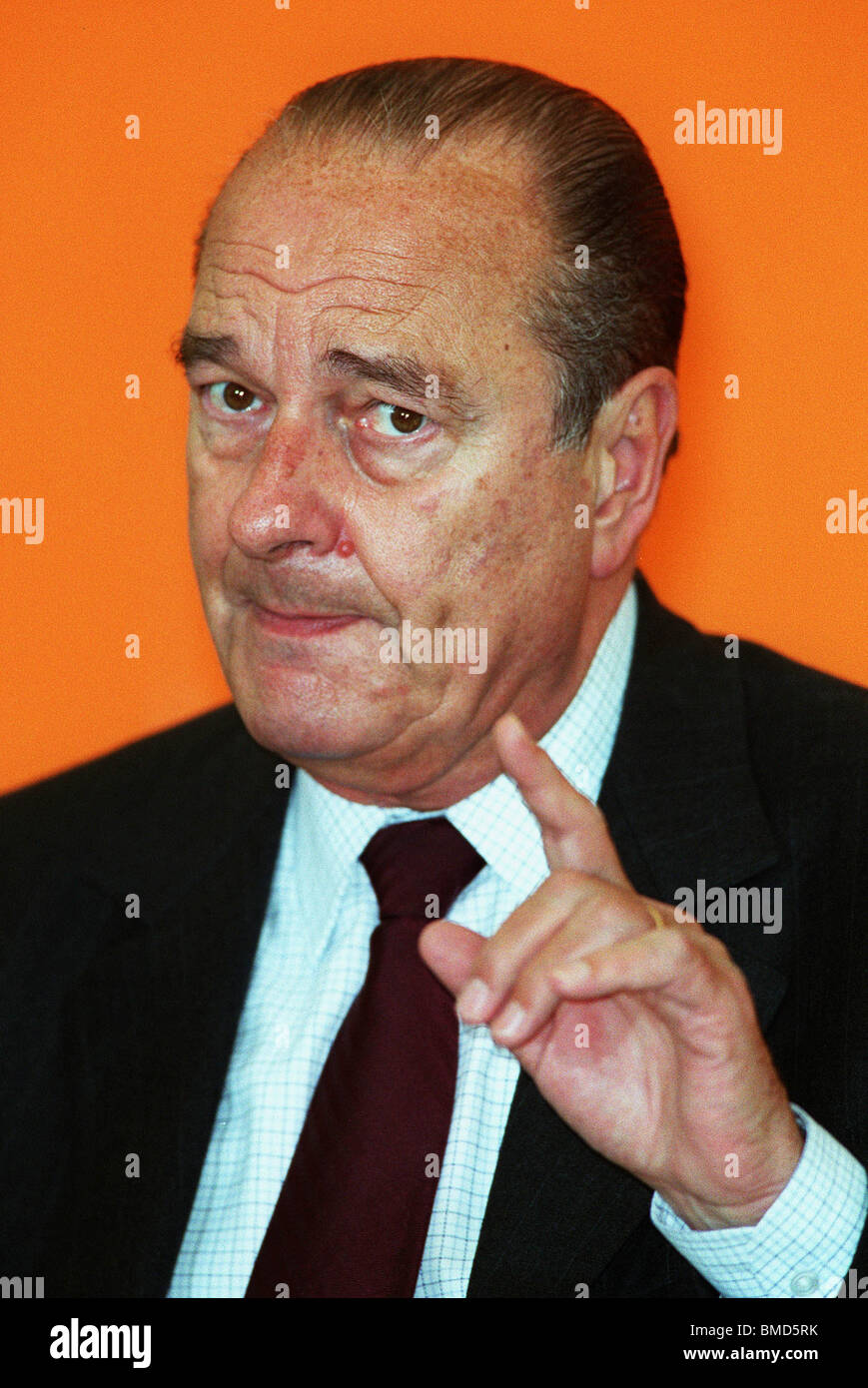 JACQUES CHIRAC PRESIDENT OF FRANCE 21 June 1999 Stock Photo - Alamy