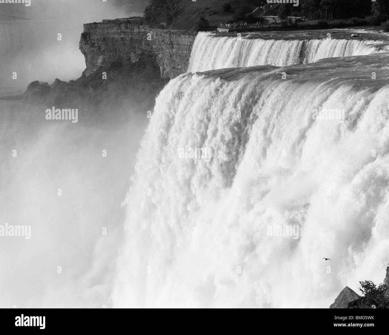Niagara Falls- American side, NY Stock Photo