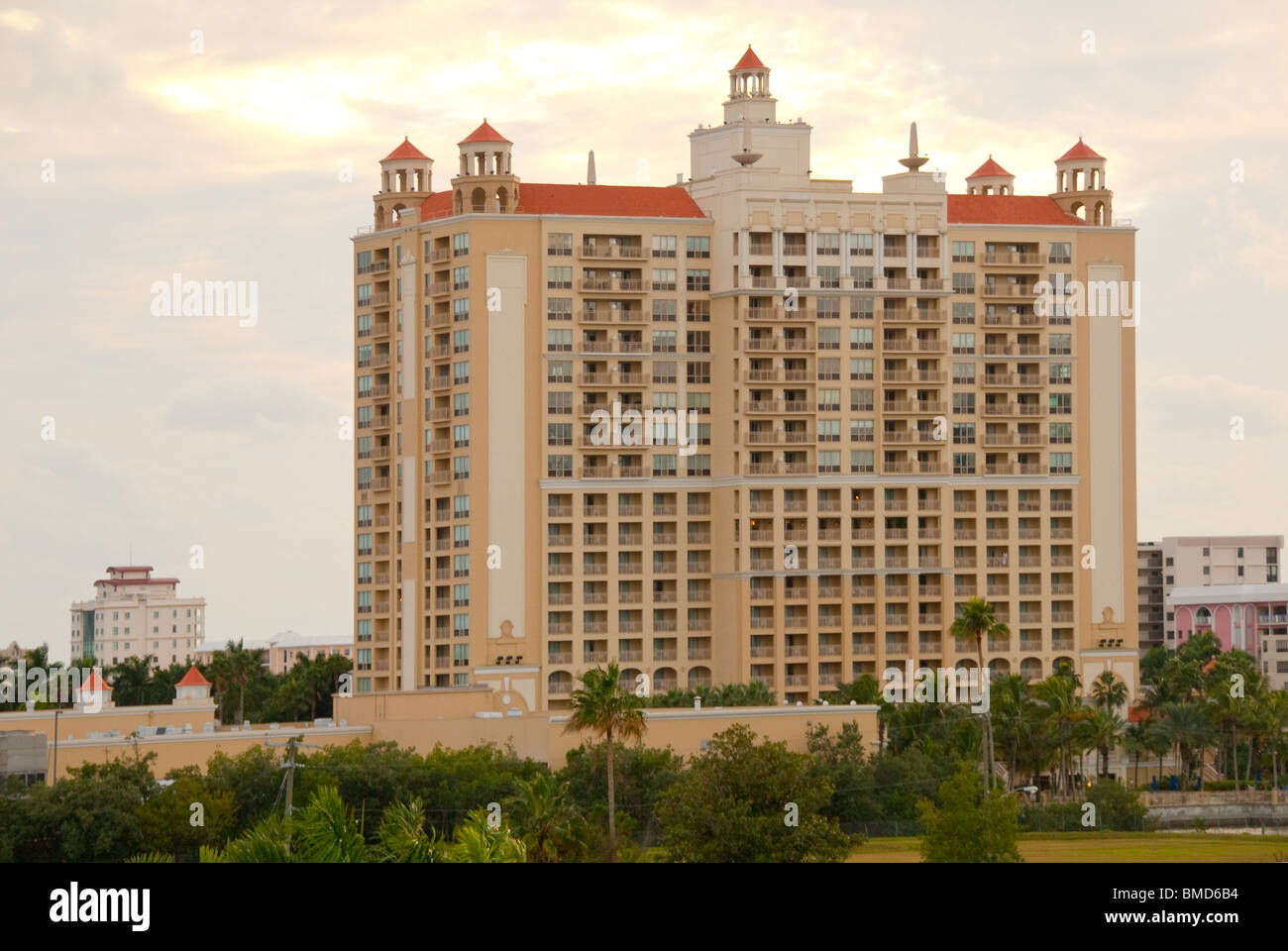 The Ritz-Carlton Hotel & Resort in Sarasota, Florida, USA Stock Photo