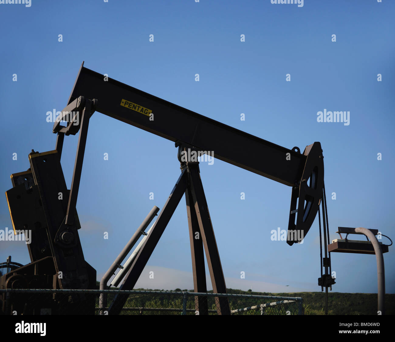 oil well kimmeridge dorset Stock Photo Alamy