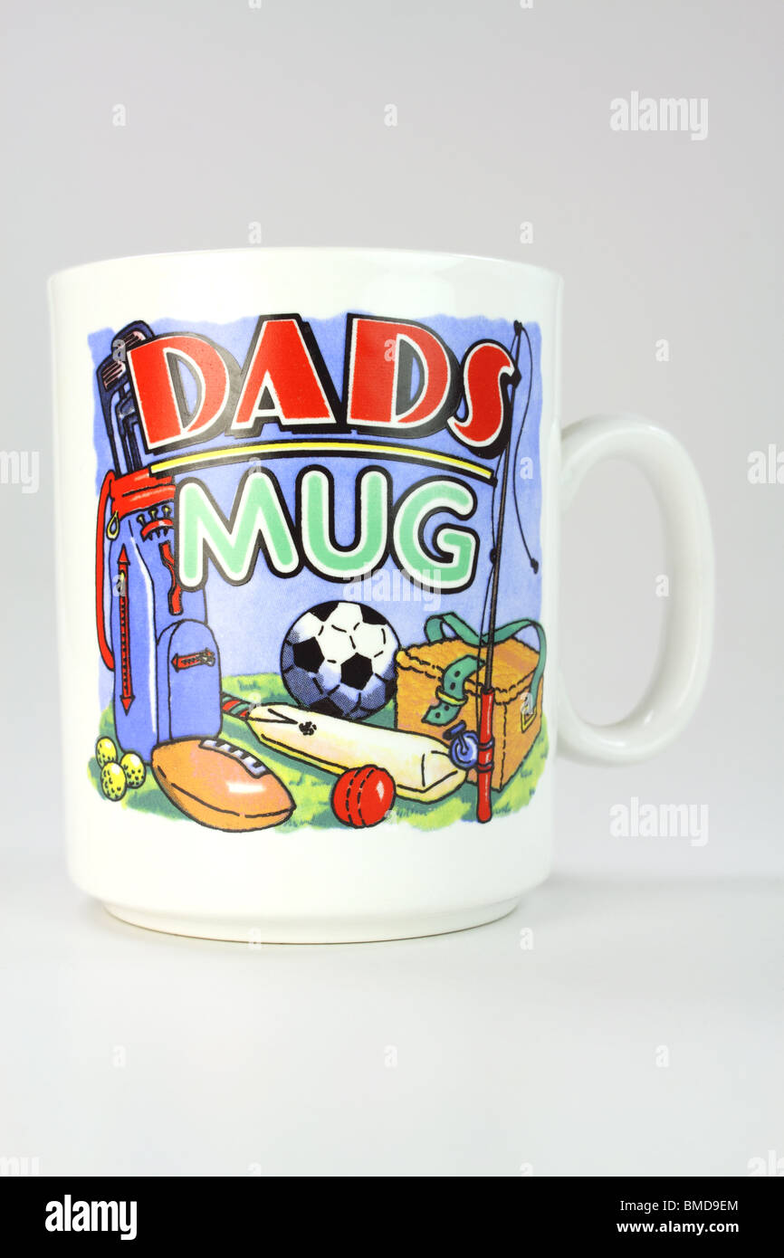 "Dad's mug" gift Stock Photo