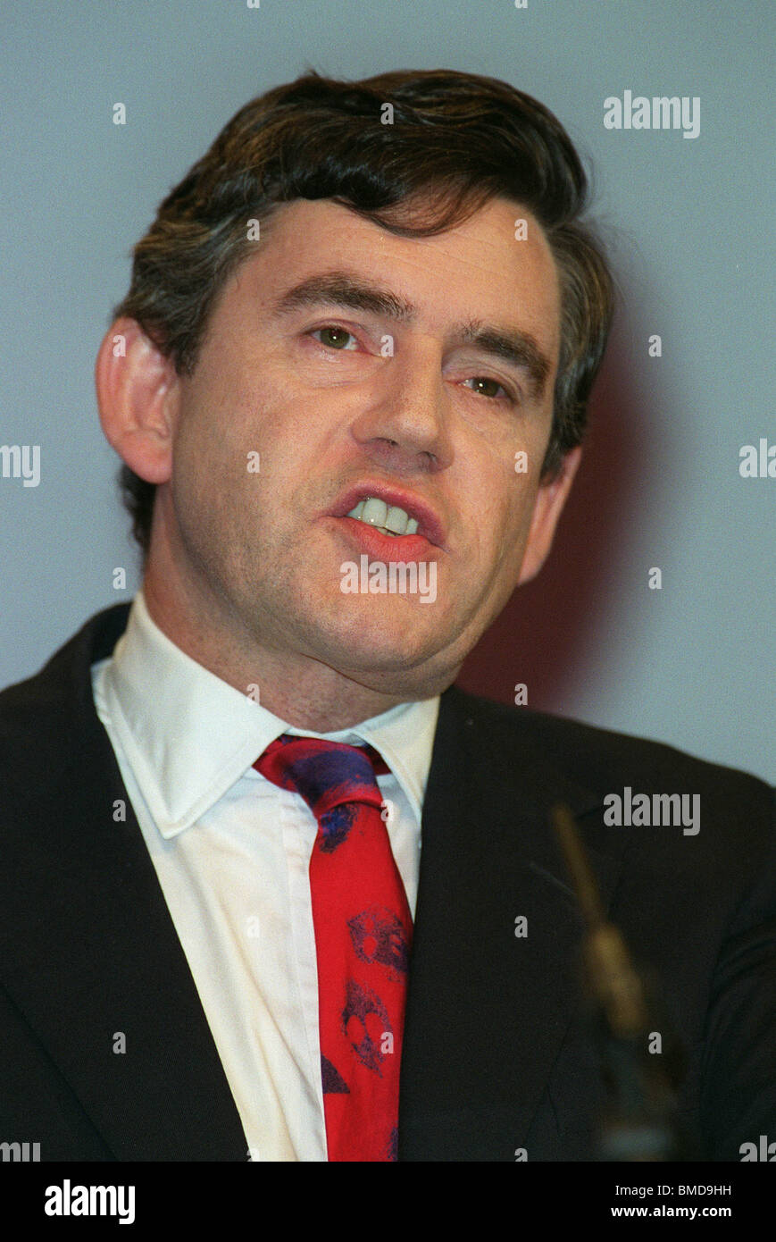 GORDON BROWN CHANCELLOR OF THE EXCHEQUER 04 October 1999 Stock Photo