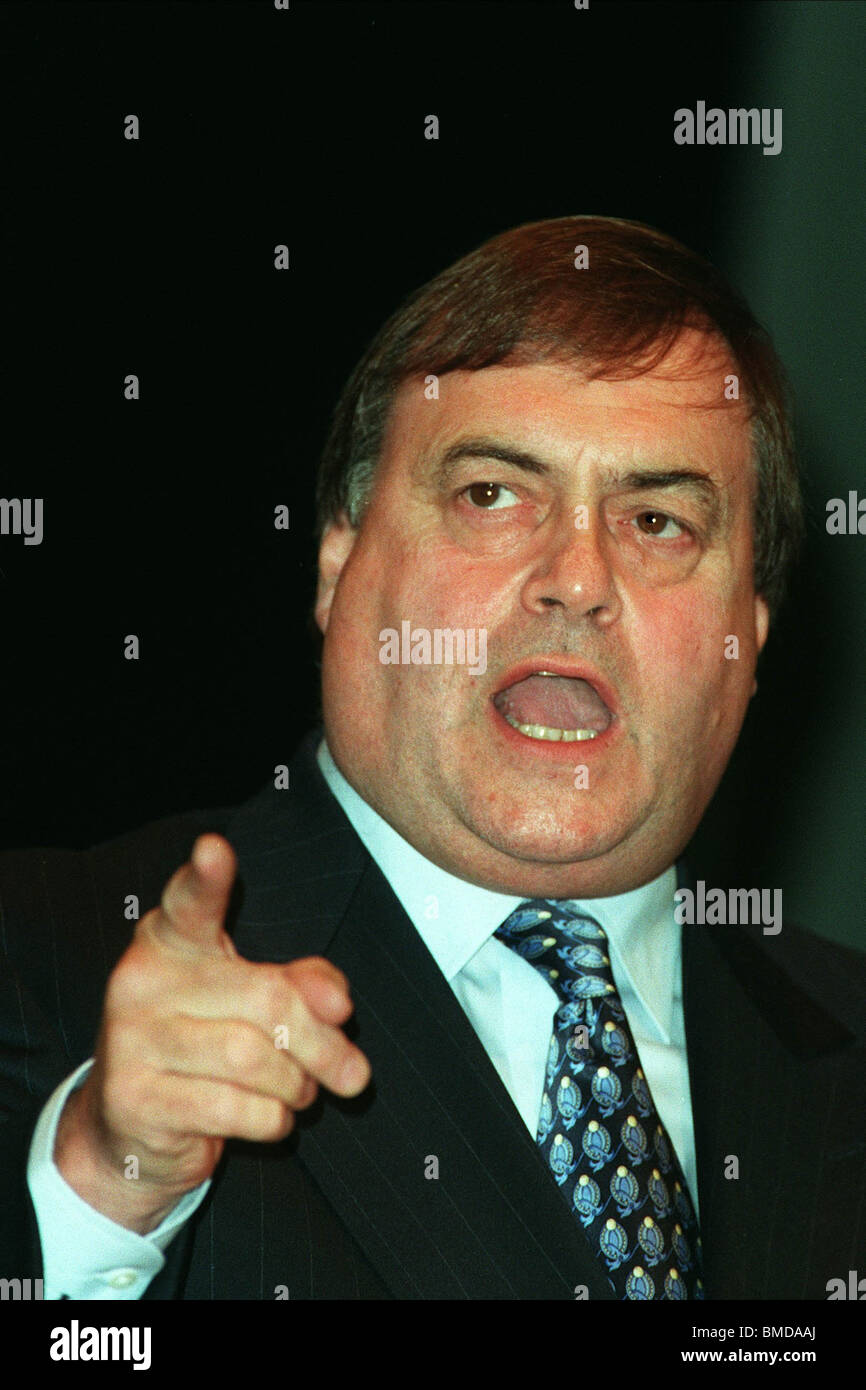 JOHN PRESCOTT MP DEPUTY LABOUR LEADER 01 October 1998 Stock Photo