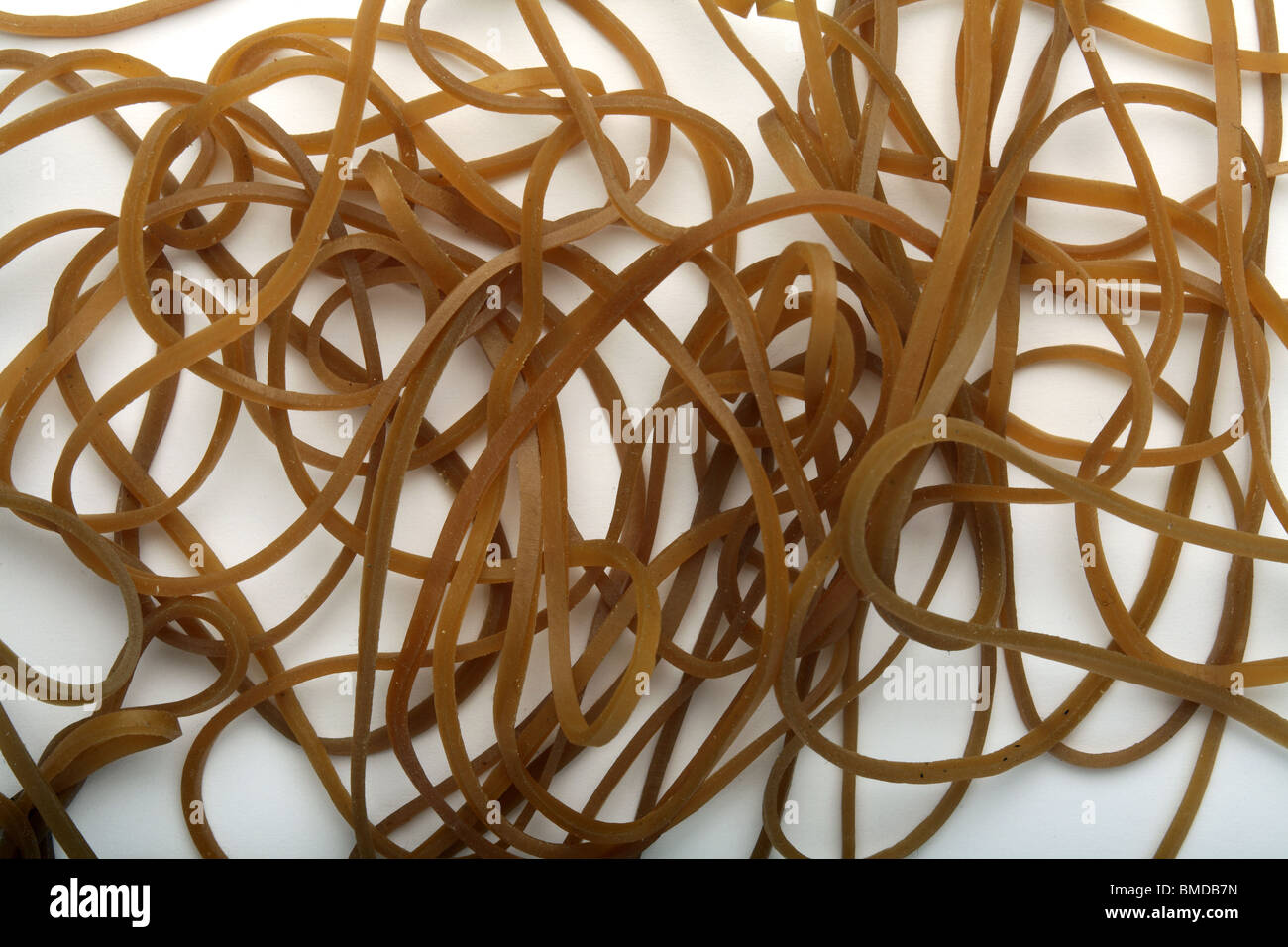 Rubber elastic bands Stock Photo Alamy