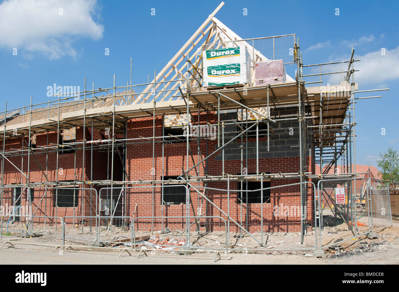Broughton Gate Housing Estate Milton Keynes Buckinghamshire Stock