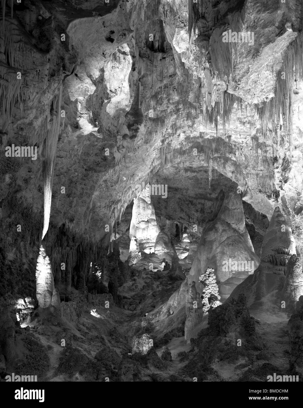 Cave inside Carlsbad Caverns, N.M Stock Photo Alamy