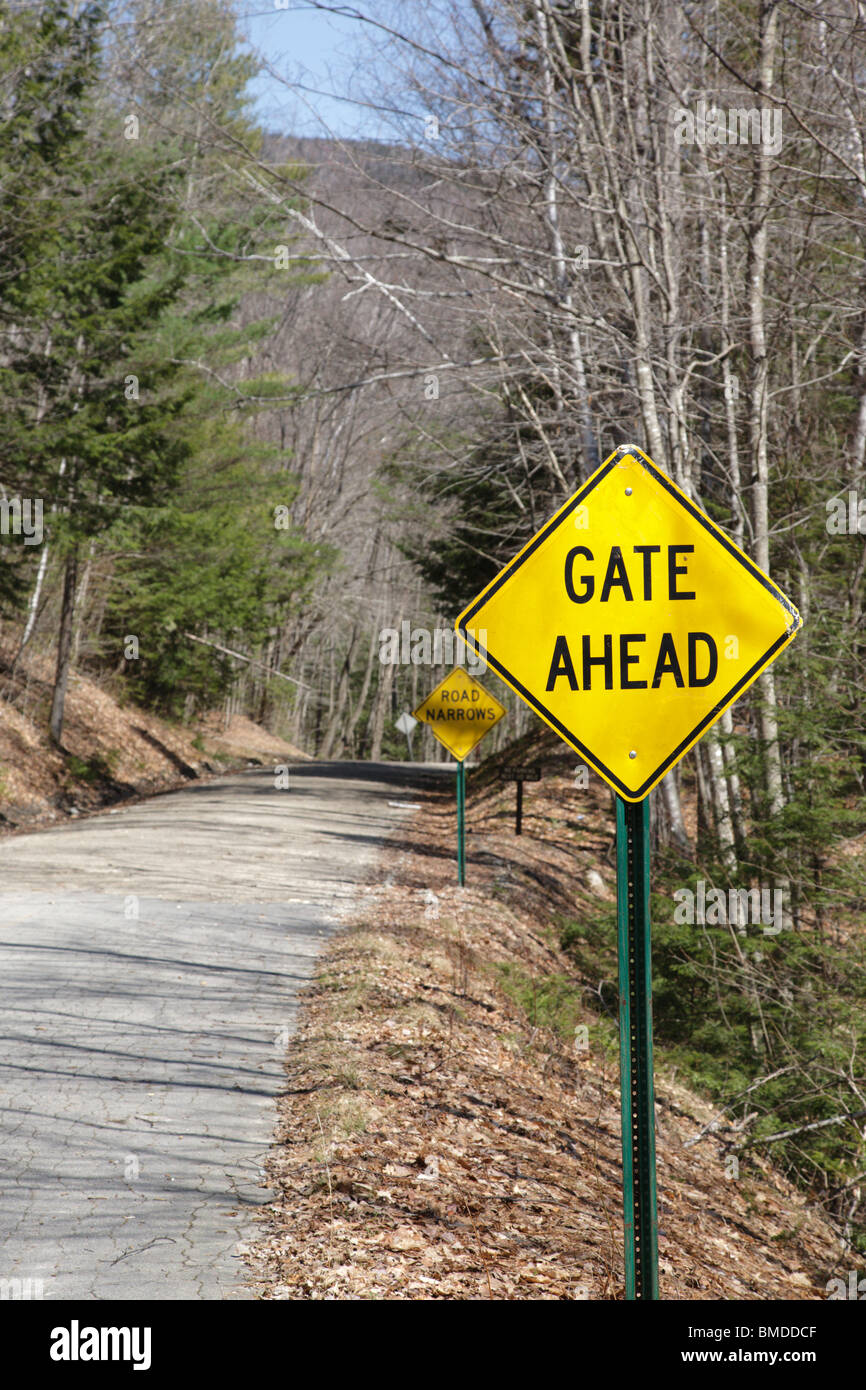 Tripoli Road in Thornton, New Hampshire USA Stock Photo Alamy