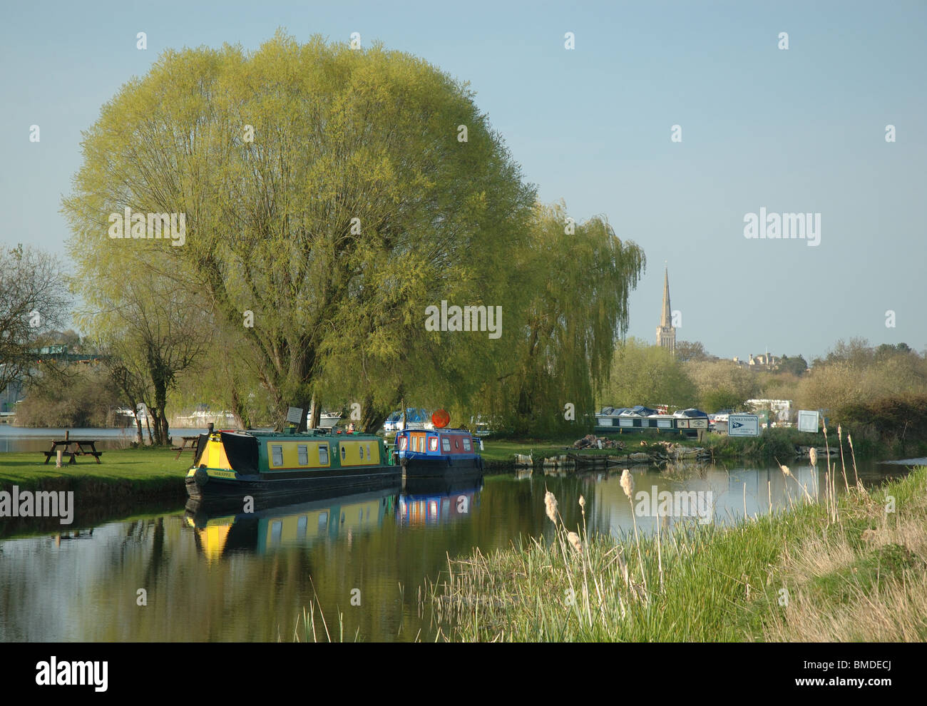 The River Nene, Oundle, Northamptonshire, England, UK Stock Photo Alamy