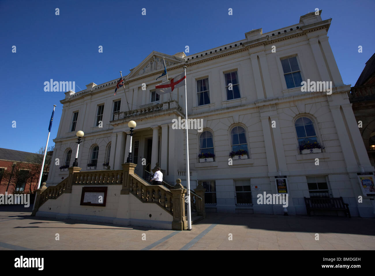 southport town hall building southport merseyside england uk Stock Photo