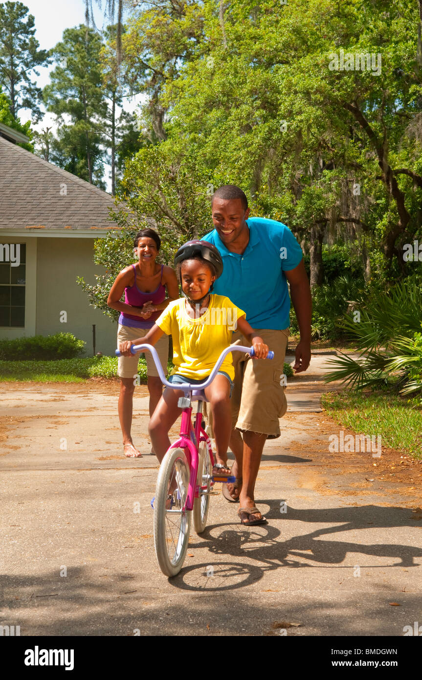 teaching a 6 year old to ride a bike