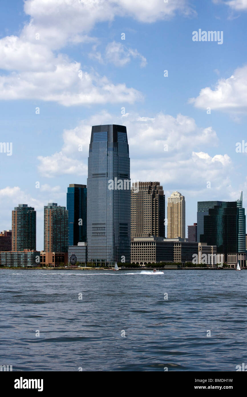Goldman Sachs Tower in Jersey City, New Jersey. Stock Photo