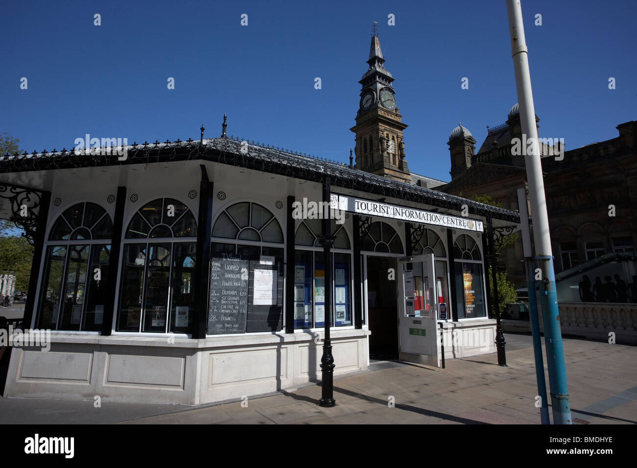 Southport tourist information centre town gardens lord street southport merseyside england uk Stock Photo