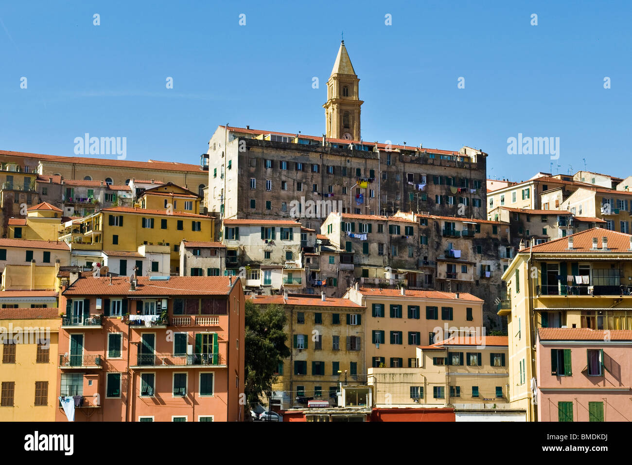 Old city, Ventimiglia, Imperia province, Liguria, Italy Stock Photo