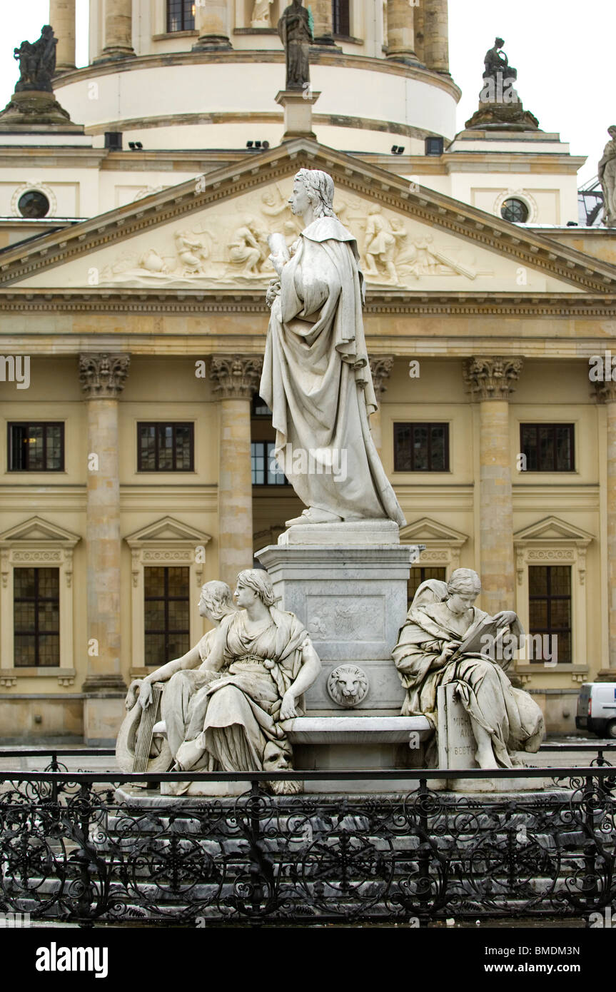 Franzosischer Dom 'French Cathedral' in Berlin Stock Photo