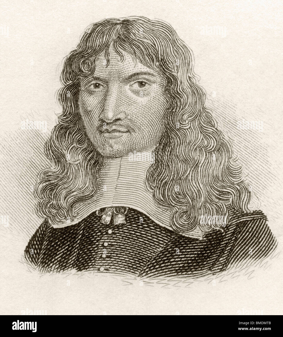 François Eudes de Mézeray, 1610 to 1683. French historian Stock Photo ...