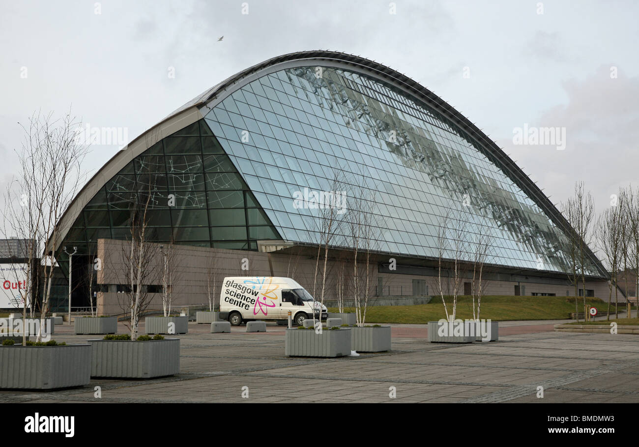 The Glasgow Science Centre Science Mall, Glasgow, Scotland Stock Photo Alamy