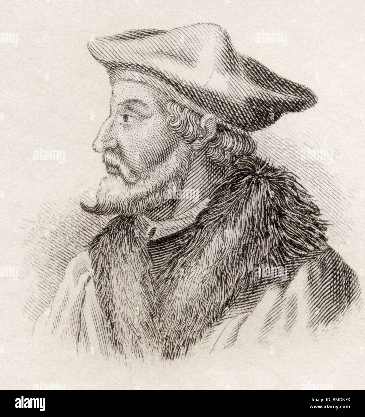Paolo Giovio, 1483 to 1552. Italian physician, historian, biographer and prelate. Stock Photo