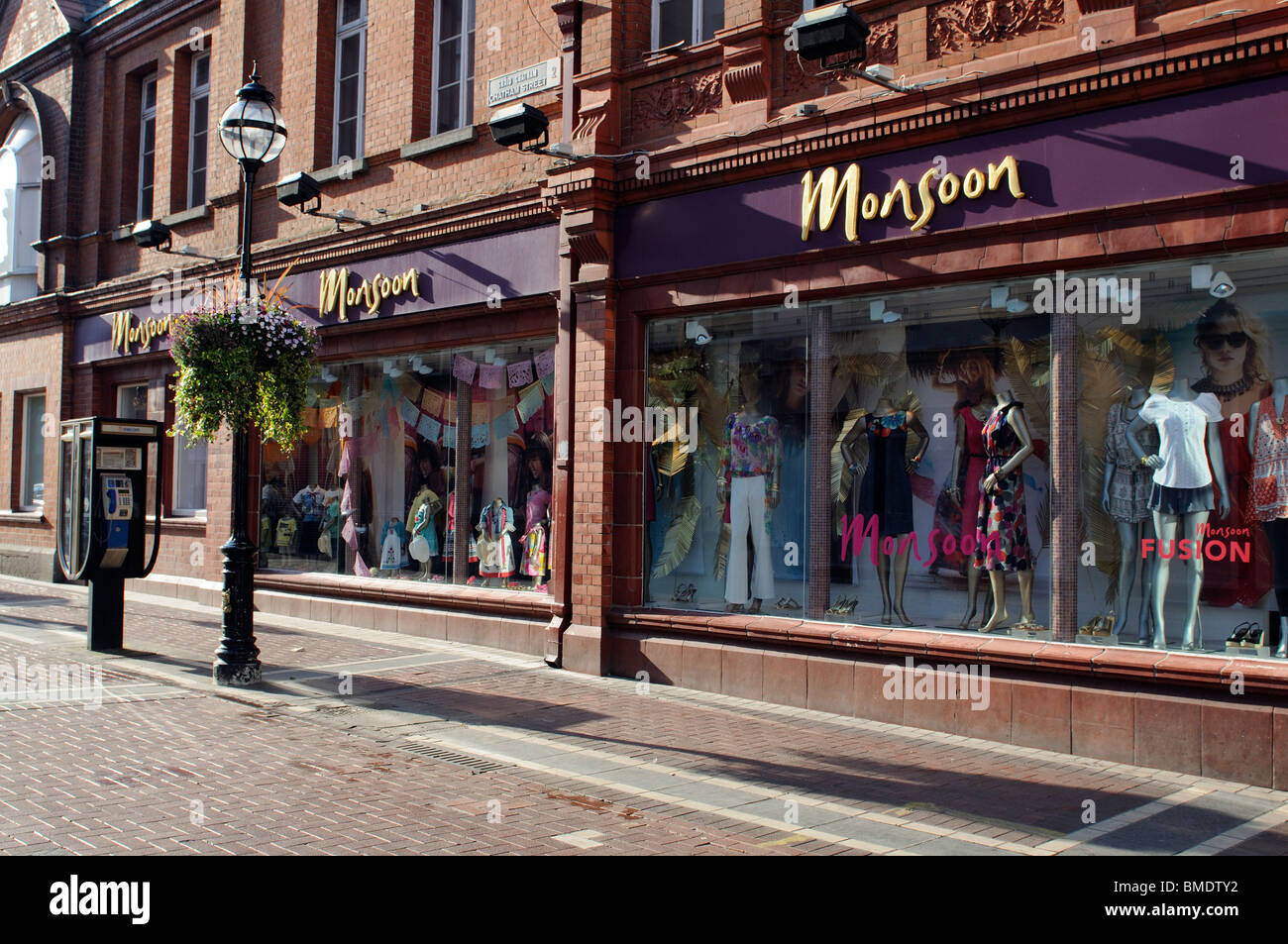 Monsoon Accessorize shop at the junction of Chatham Street and Grafton