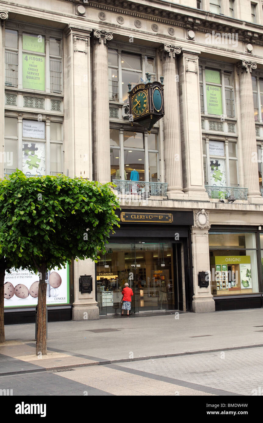 Clery's department store on O'Connell Street Dublin Ireland Stock Photo