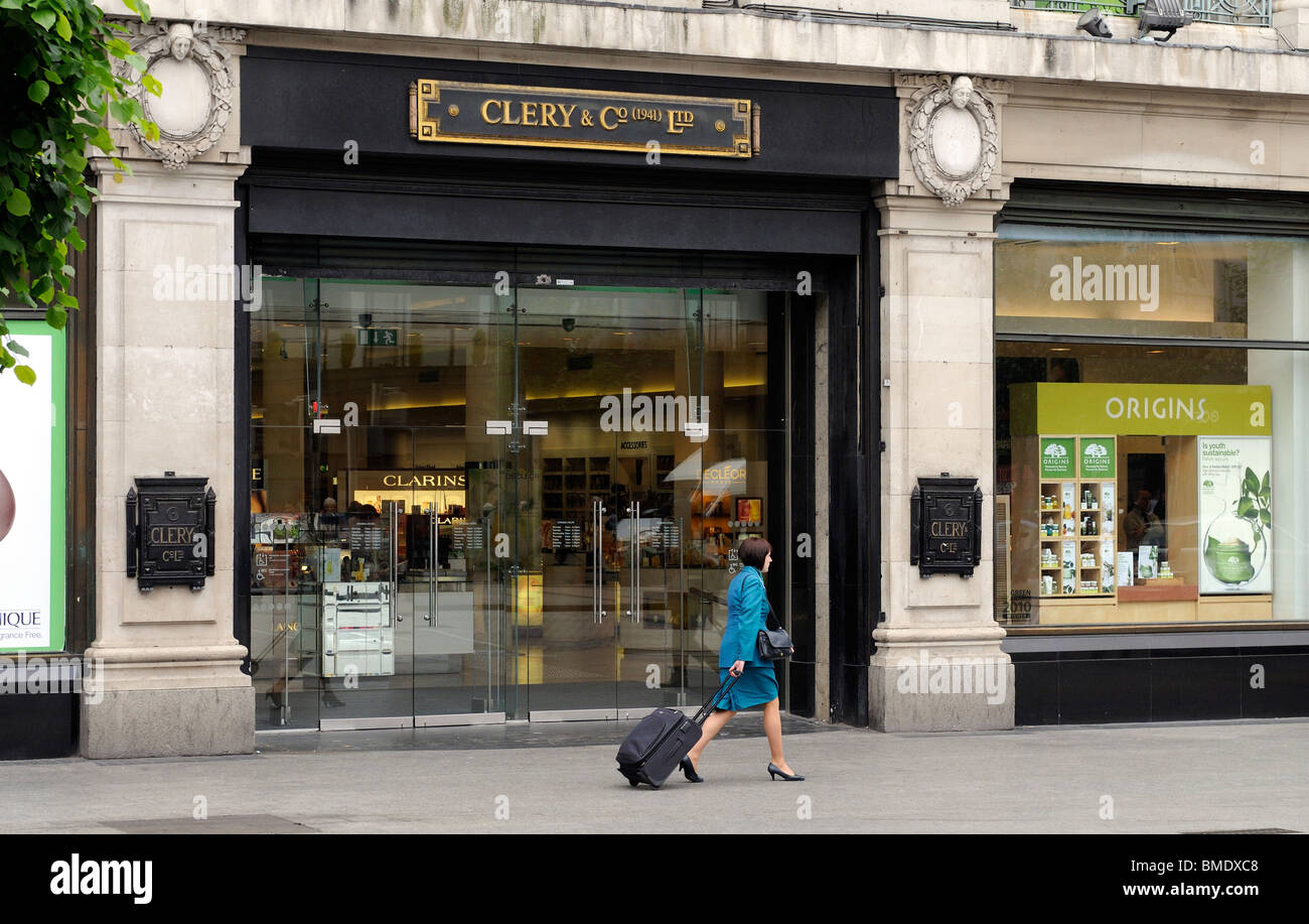 Clery's department store on O'Connell Street Dublin Ireland Stock Photo
