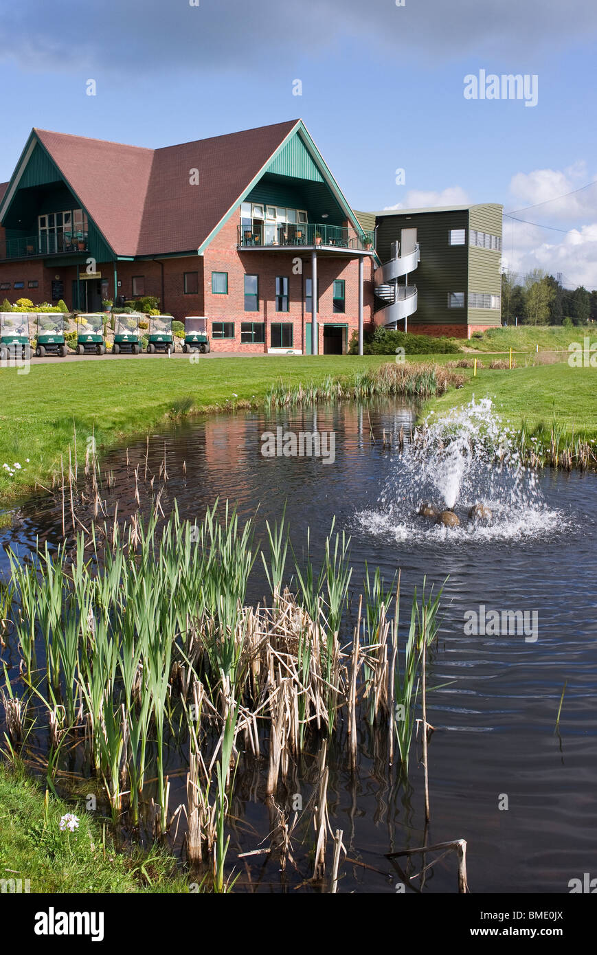 'Ufford Park' hotel and golf course near Woodbridge Suffolk England UK EU Stock Photo