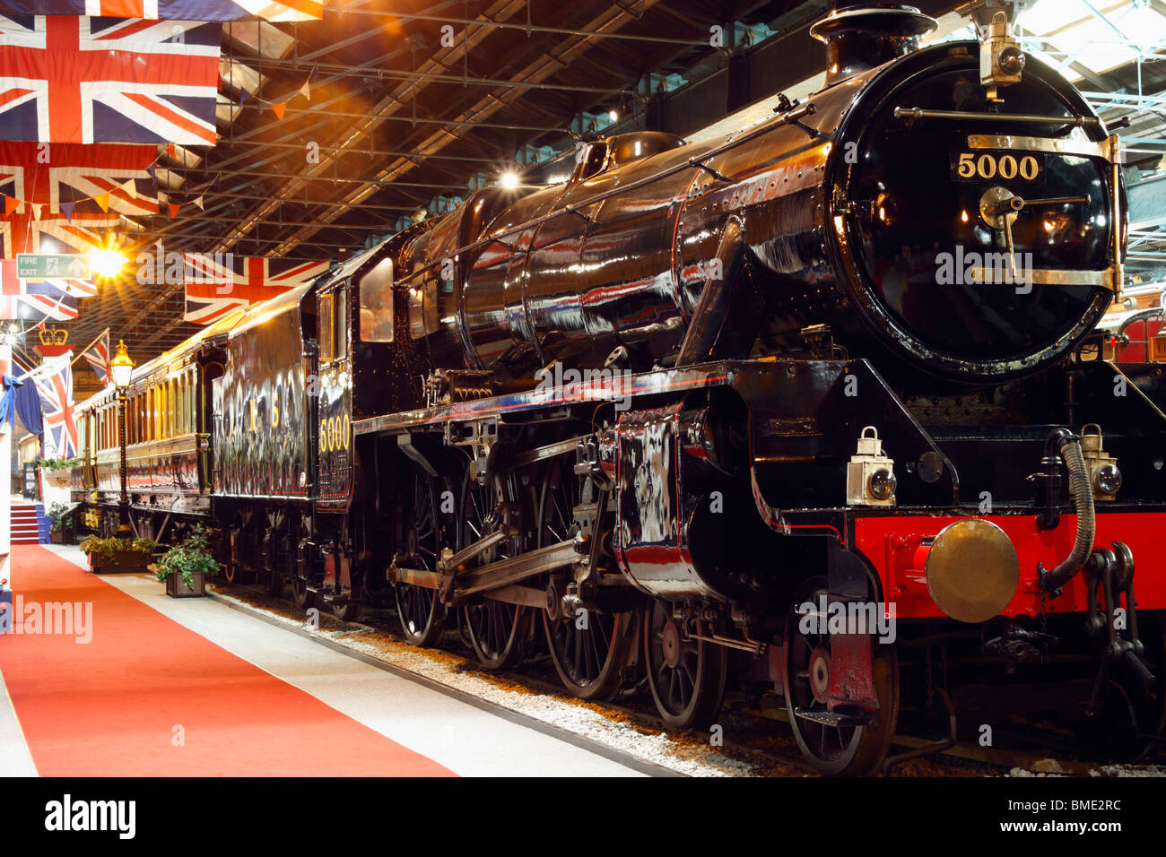 The National Railway museum in York, England, UK Stock Photo