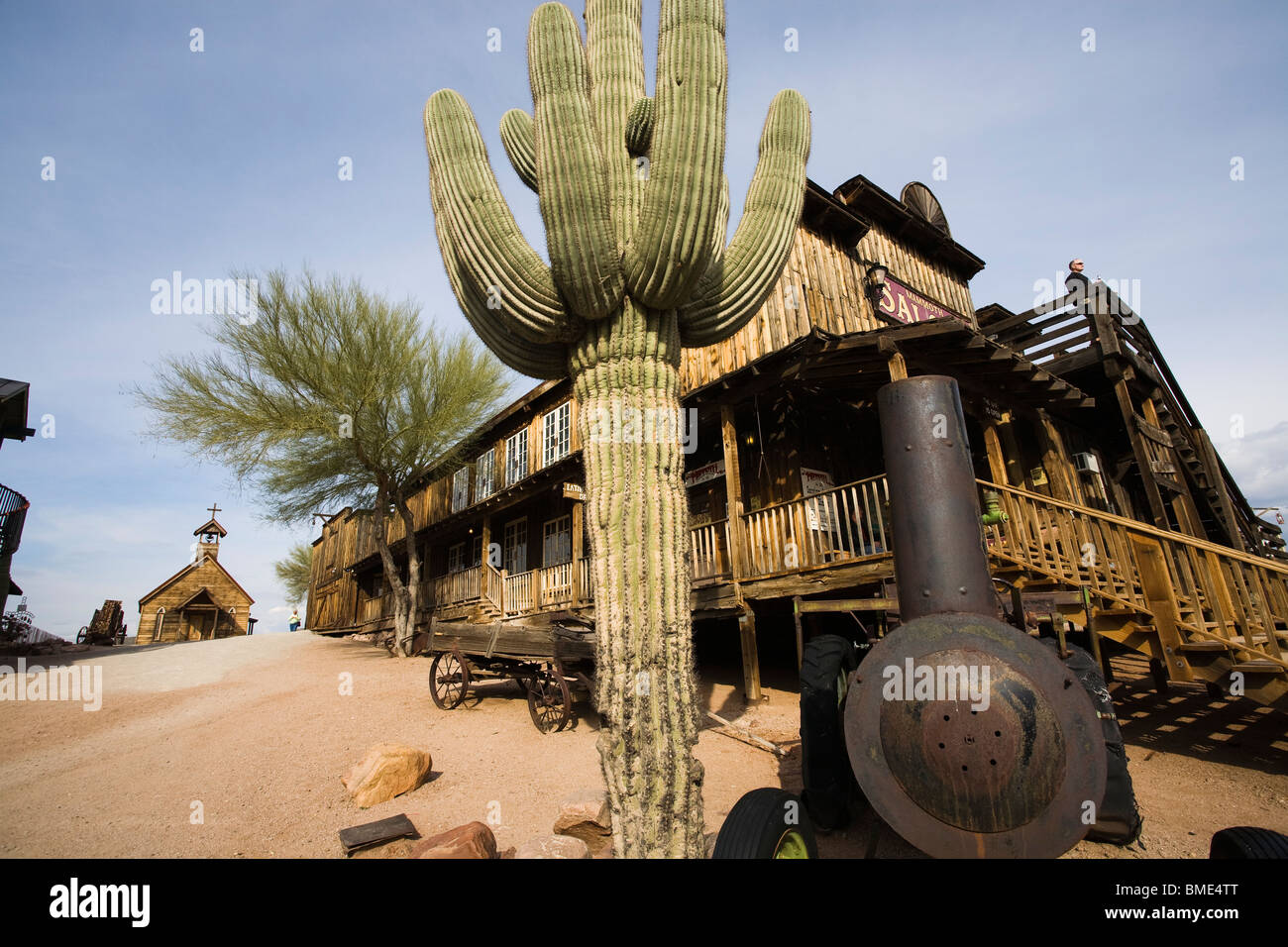 Goldfield ghost town, near Apache Junction, Arizona and Superstition