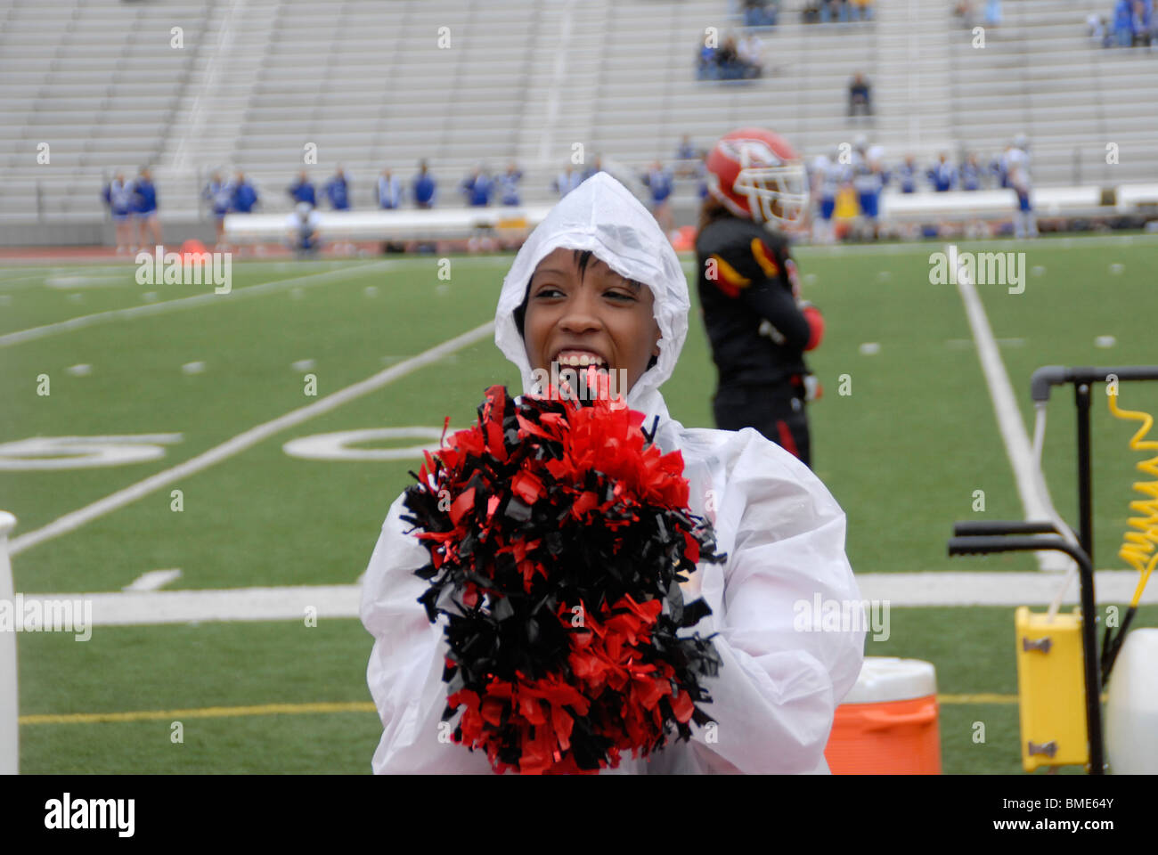 Cheerleader in rain hires stock photography and images Alamy