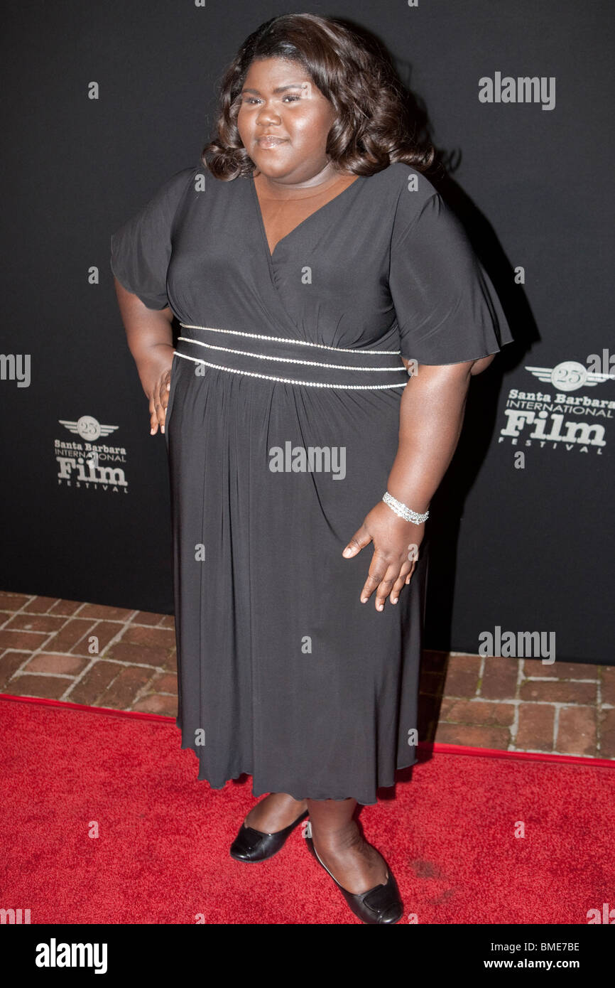 Gabby Sidibe Actress Gabourey "Gabby" Sidibe at the 2010 Santa Barbara International