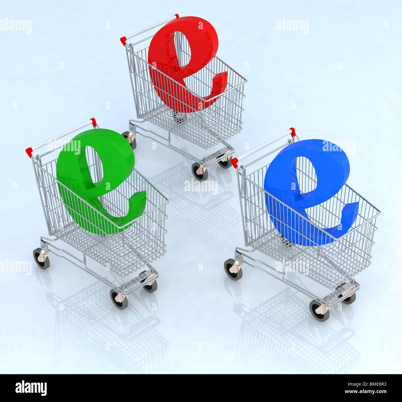 shopping cart online rgb Stock Photo Alamy