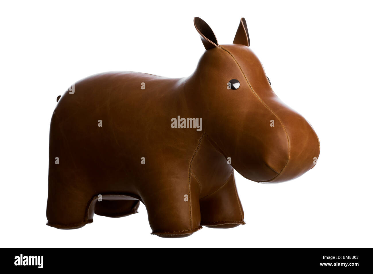 Toy hippo Stock Photo