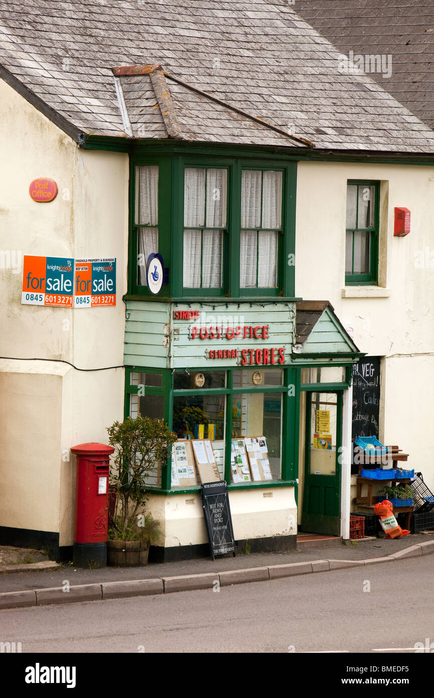 UK, England, Devon, Strete, rural depopulation through second home