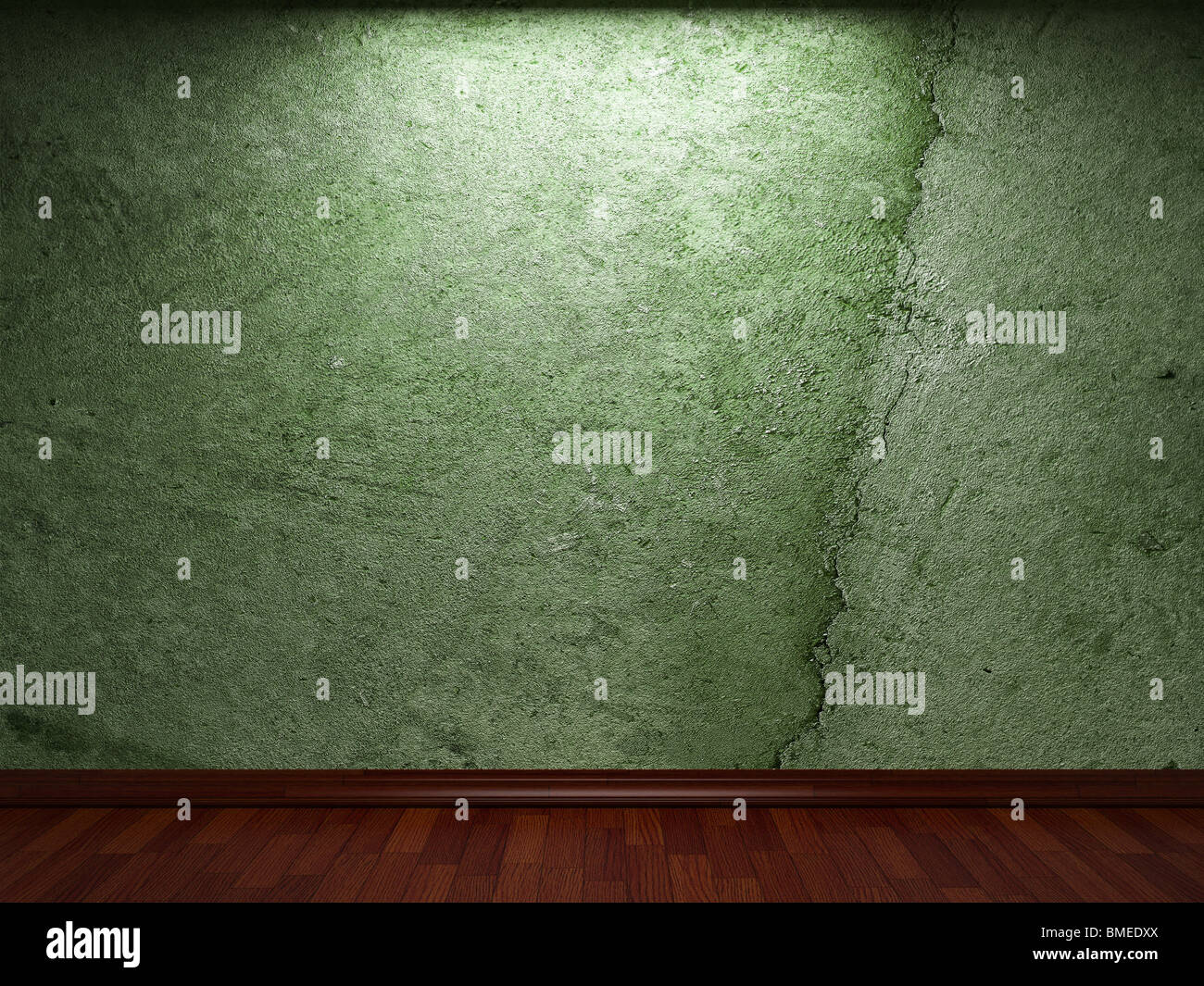 old concrete wall made in 3D graphics Stock Photo - Alamy