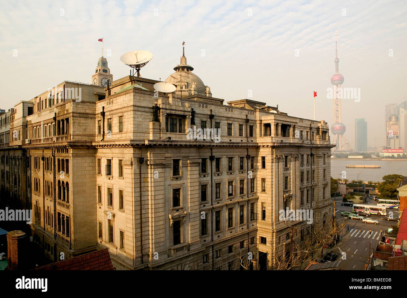 Shanghai Pudong Development Bank The Bund Shanghai China Stock