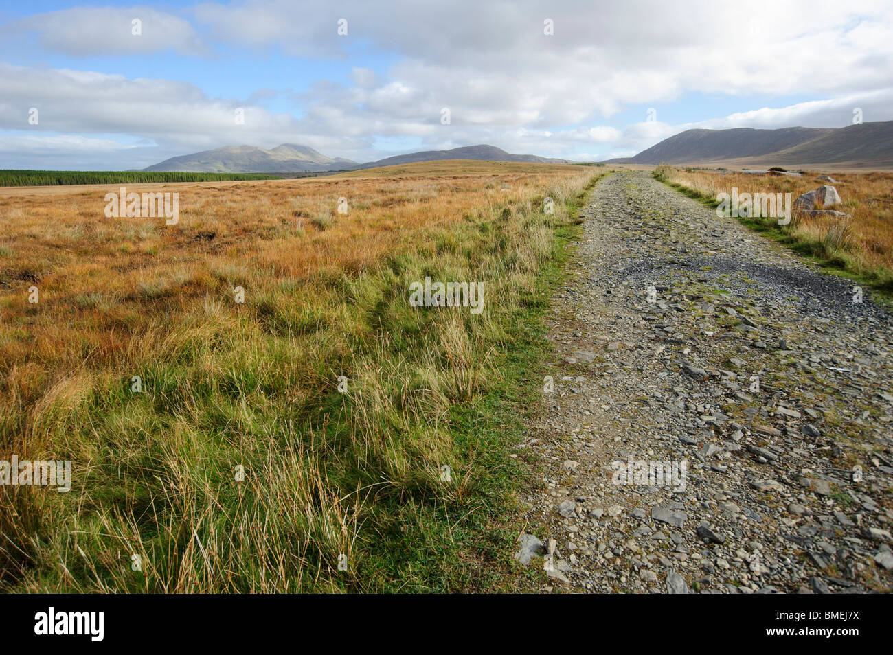 R335, Louisburgh, County Mayo, Province of Connacht, Ireland Stock Photo