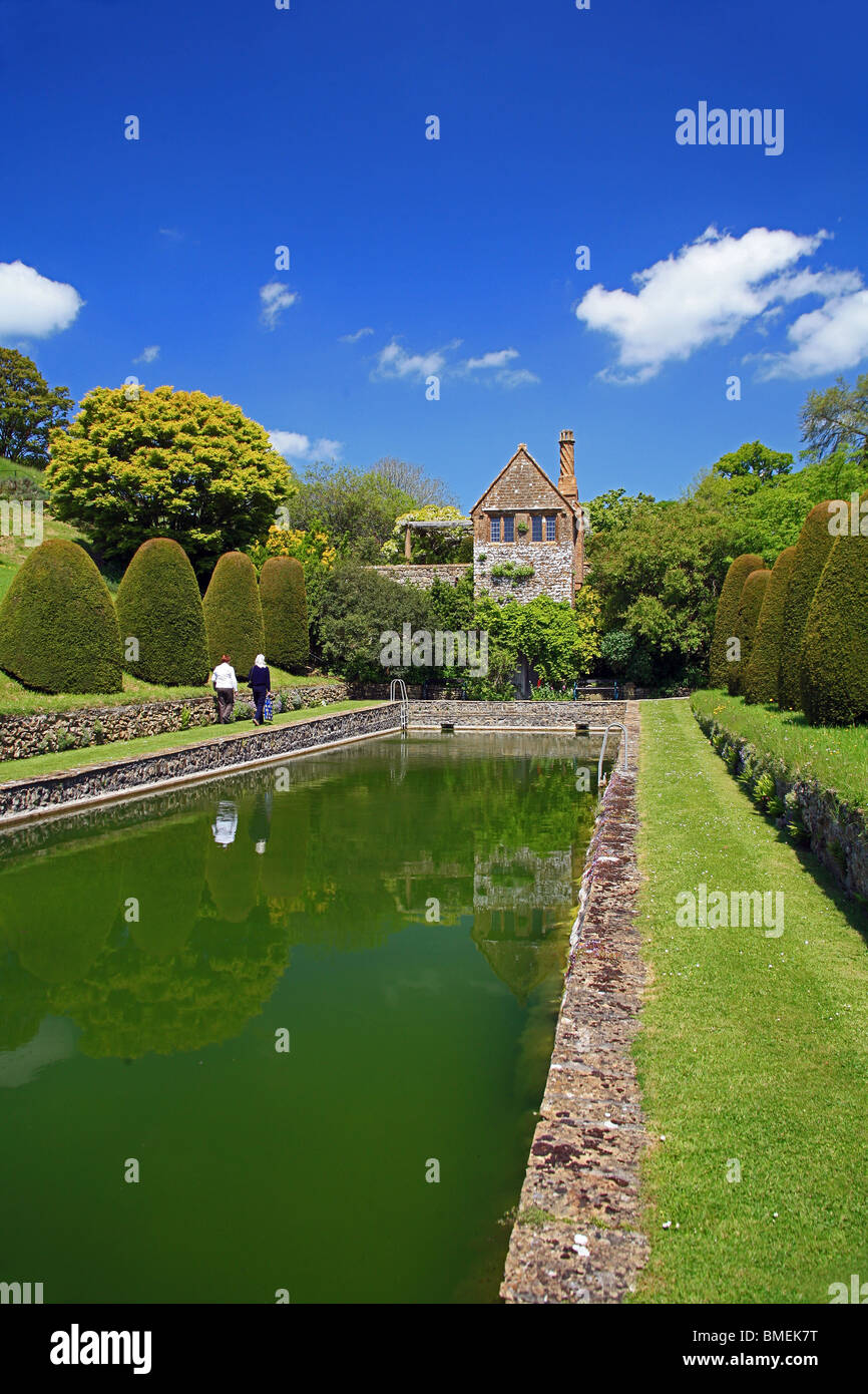 Mapperton House Gardens near Beaminster, Dorset, England ...