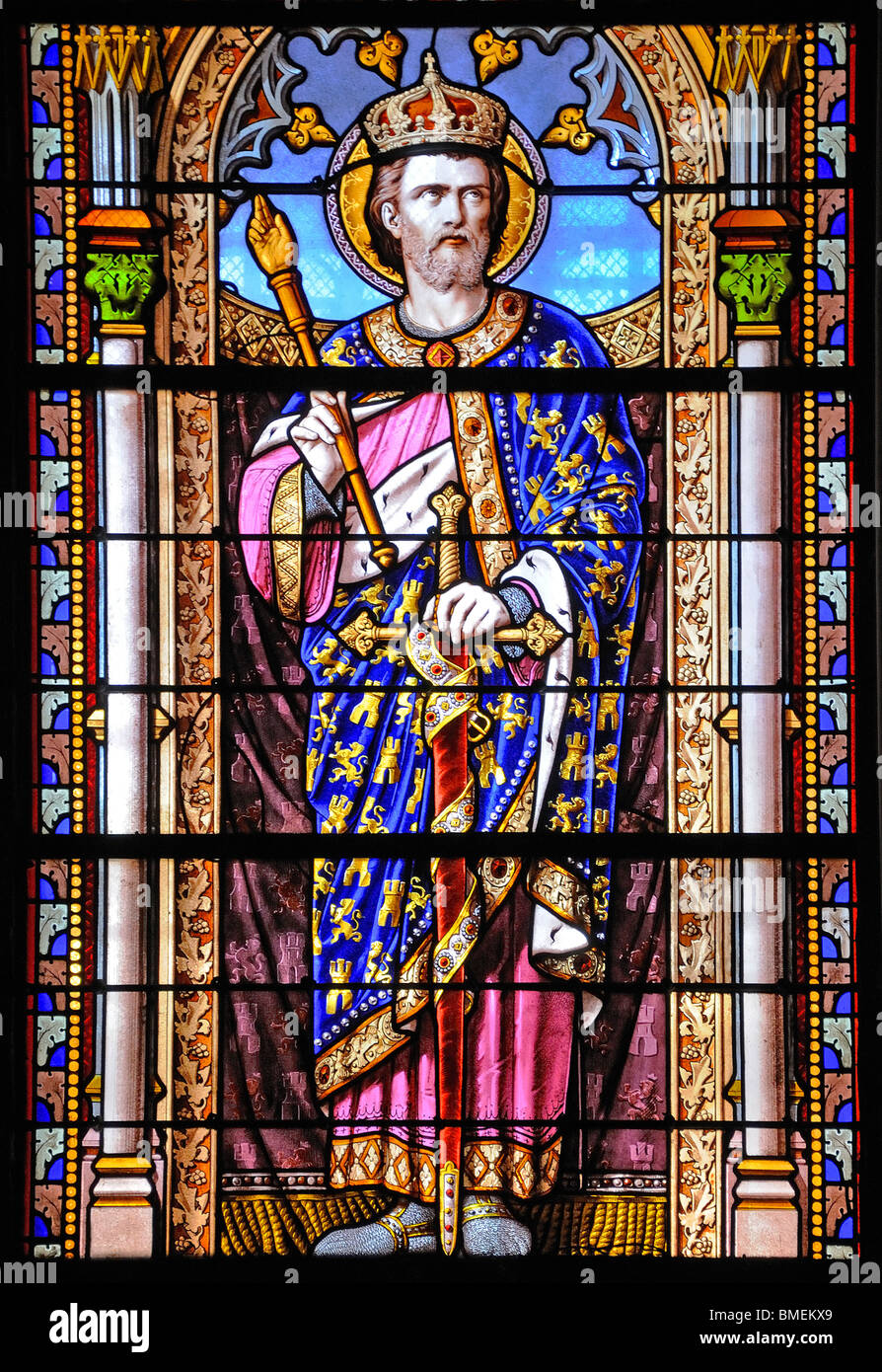 Madrid, Spain. Church Iglesia de las Jeronimos (behind the Prado