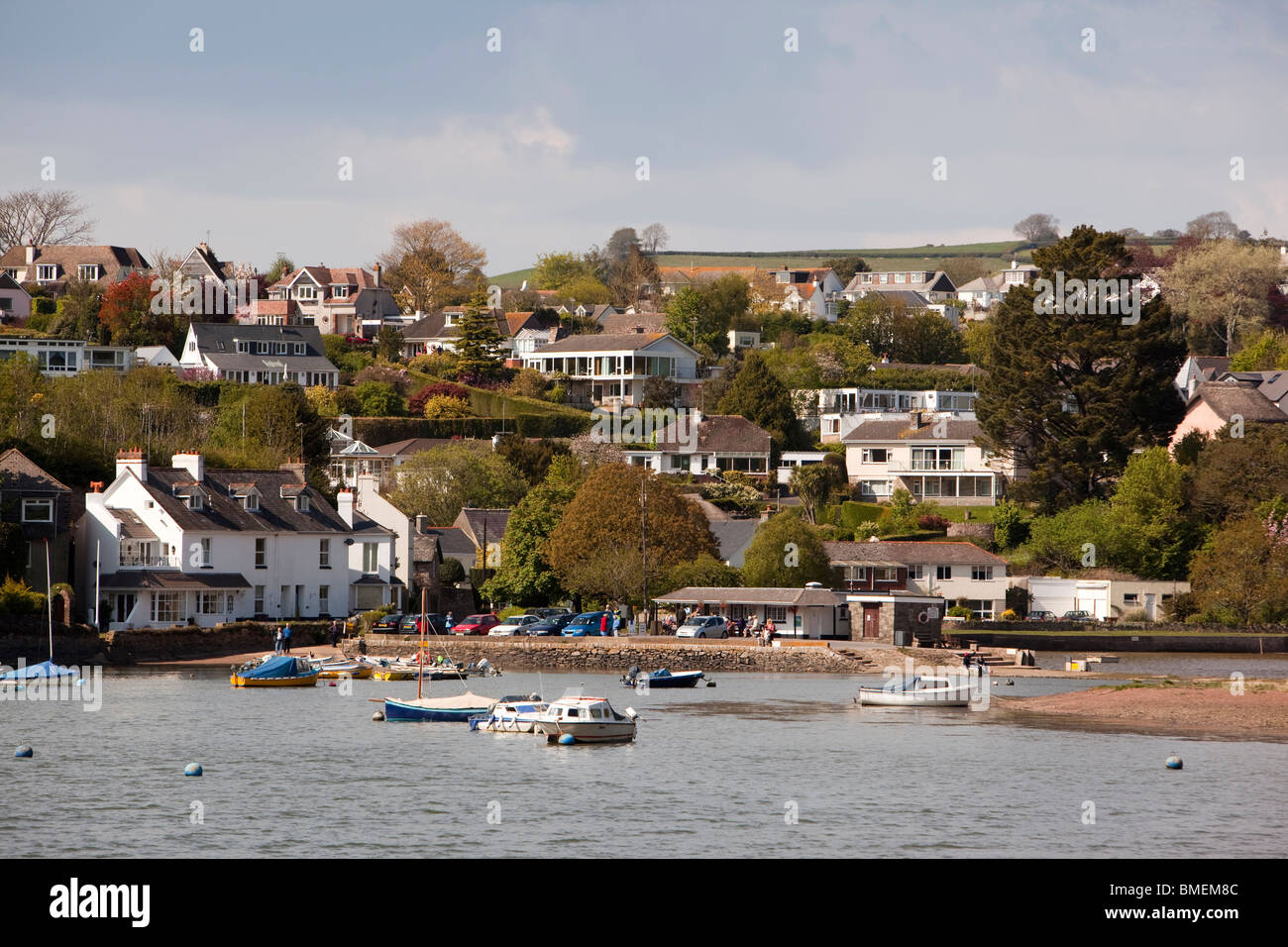 UK, England, Devon, Stoke Gabriel, expensive riverside properties