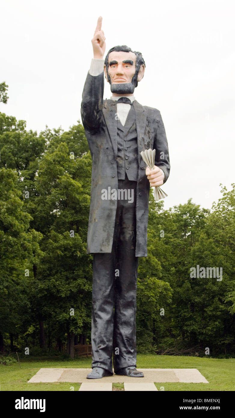 Abraham lincoln statue illinois hires stock photography and images Alamy