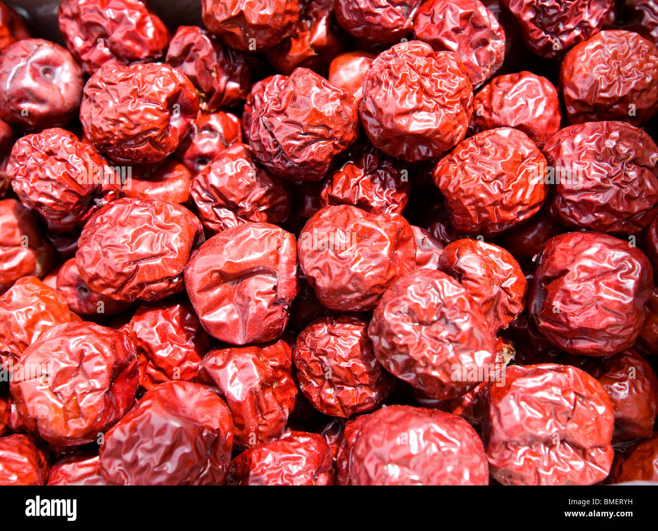 Chinese dried dates, Yanchuan County, Yan'an City, Shaanxi Pronvince, China Stock Photo Alamy
