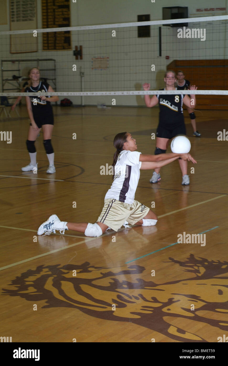 high school volleyball Ft Meade, Md Stock Photo Alamy